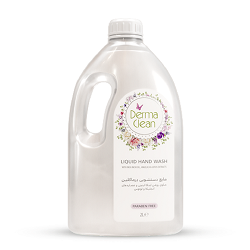 درماکلین مایع دستشویی صدفی سفید 2 لیتر